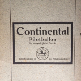 1922 Continental Pilot Balloon (for Meteorological Purposes), Contributions to the Physics of the Free Atmosphere, Germany