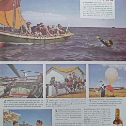 1946 circa Canadian Club Whiskey, ??