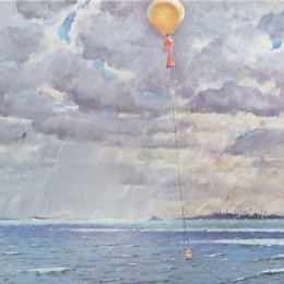 1942 - Detail from Plaskon artwork