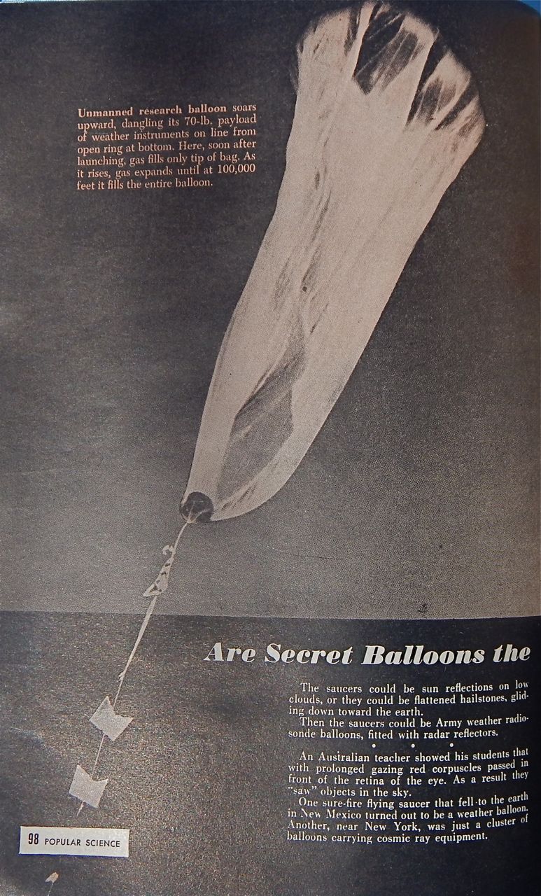 "New Balloons Explore Roof of the Airways" Photos and discussion of