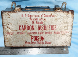BOX: Weather Bureau, for Carbon Disulfide, Used in AMT-12 Hypsometer
