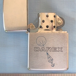 ADVERTISING: Cigarette Lighter, Darex, Zippo