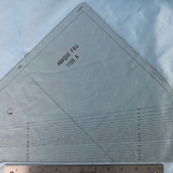 CALCULATOR: Abaque, H. Morin FBU 1100A, Paris