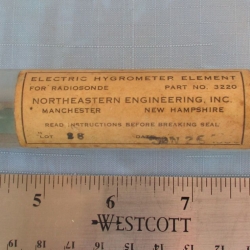HYGROMETER ELEMENT: Electric, Northeastern Engineering