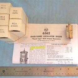 OSCILLATOR: Fix-Tuned RCA 6562