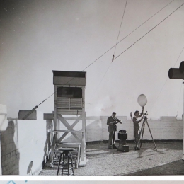 1933--Weather Bureau Pilot Balloon Release