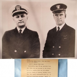 1935-- Howard T. Orville (left) and Raymond F. Tyler, Navy Balloon Race Team