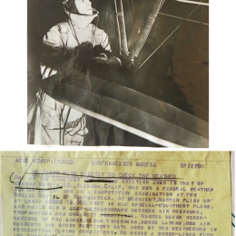1936--Aero-meteorograph-equipped aircraft San Francisco CA