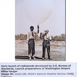 1936--NBS Radiosonde Launch Washington DC