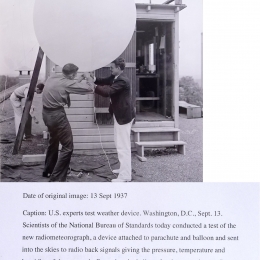 1937--NBS Radiometeorograph Launch Wash. DC