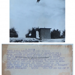 1938 - Radiosonde release - Anacostia MD