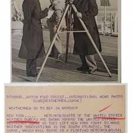 1940--PIBAL Release, USS Duane, NY