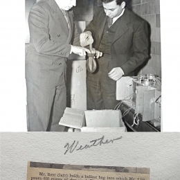 1940--Prepping WB Ballast Bag Joliet IL