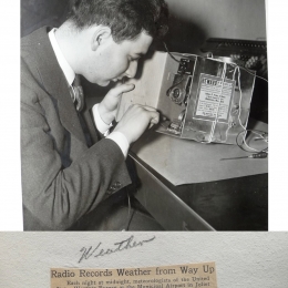 1940--Prepping WB Radiosonde Joliet IL