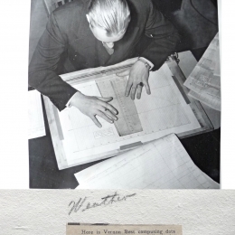 1940--WB Computing Data from Radiosonde Joliet IL