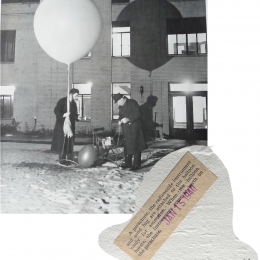 1940--WB Radiosonde Ready for Launch Joliet IL