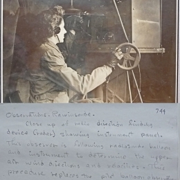 1940s?--Tracking a Radiosonde