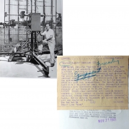 1945--Army/Farnsworth SCR658 Radiosonde Tracking Radar Fort Wayne IN
