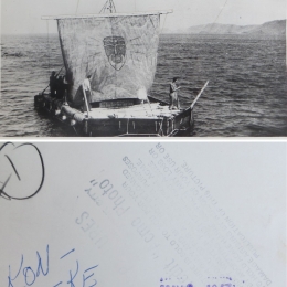 1947--Weather Balloon Launch from Kon-Tiki, Lima, Peru