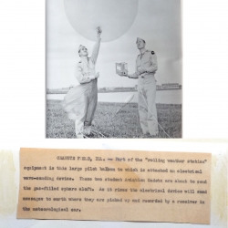 1947--(or before) Army Air Force Radiosonde Launch Chanute Field IL
