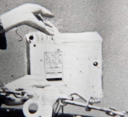 1950--Closeup of Sonde-Track Radiosonde used on Pontchartrain
