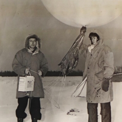 1950--Radiosonde Launch, International Falls, MN