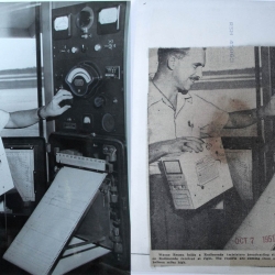 1951--Meteorologist with Northeastern Engineering Radiosonde and Recorder