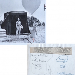 1954--Army Radiosonde Launch Fort Custer