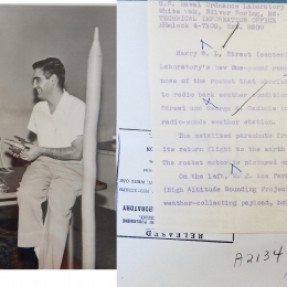 1960-NOL Engineers Examine HASP Payload (combined)