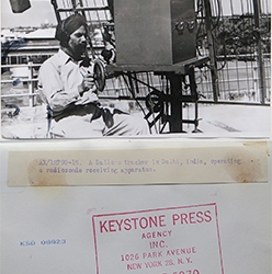 1960s-Tracking a Radiosonde Delhi, India