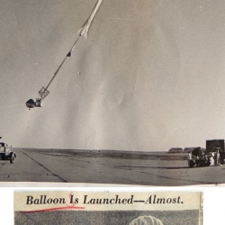 1961--Aborted Balloon Launch, Liberal, KS
