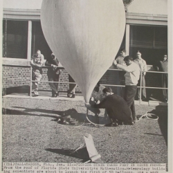 1963--Ozonesonde Launch Prep, Tallahassee, FL