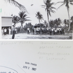 1967--Radiosonde Training Launch Panama