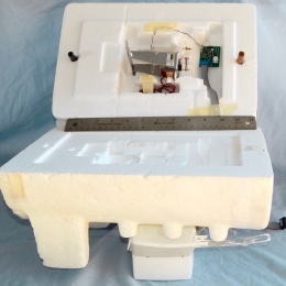 Brewer-Mast Ozonesonde with RS92 Attached